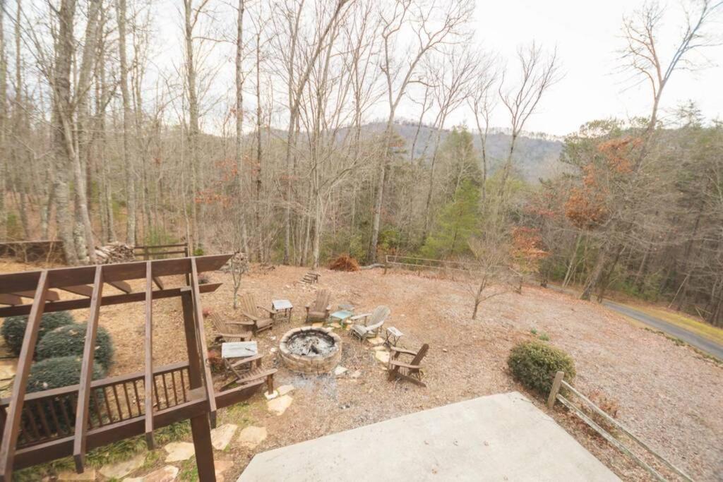Christmas Lodge-Secluded Near Downtown Blue Ridge Exteriör bild
